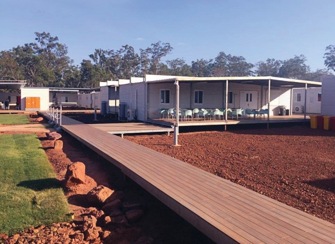 Accommodation village